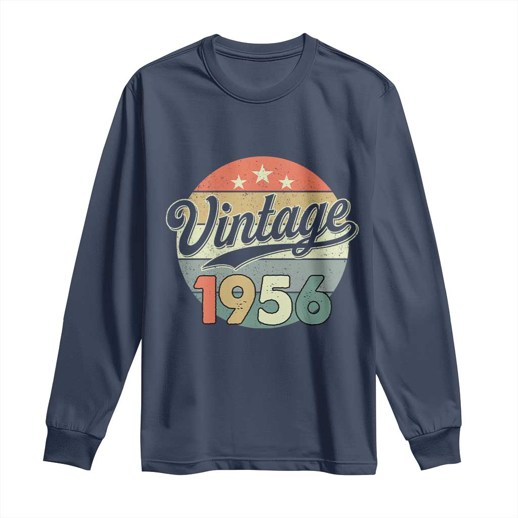 Vintage 1956 Long Sleeve Shirt 70 Year Old 70th Birthday Gifts