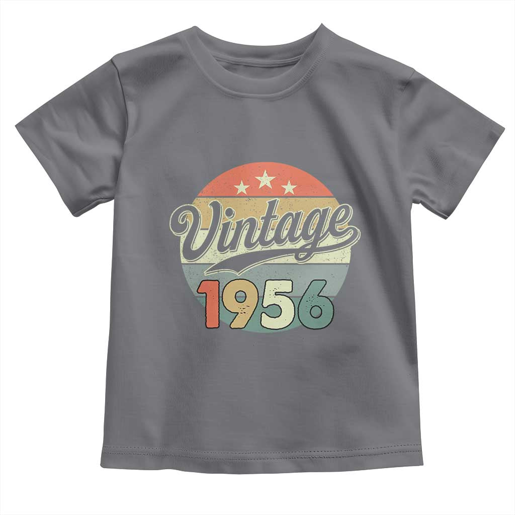 Vintage 1956 Toddler T Shirt 70 Year Old 70th Birthday Gifts
