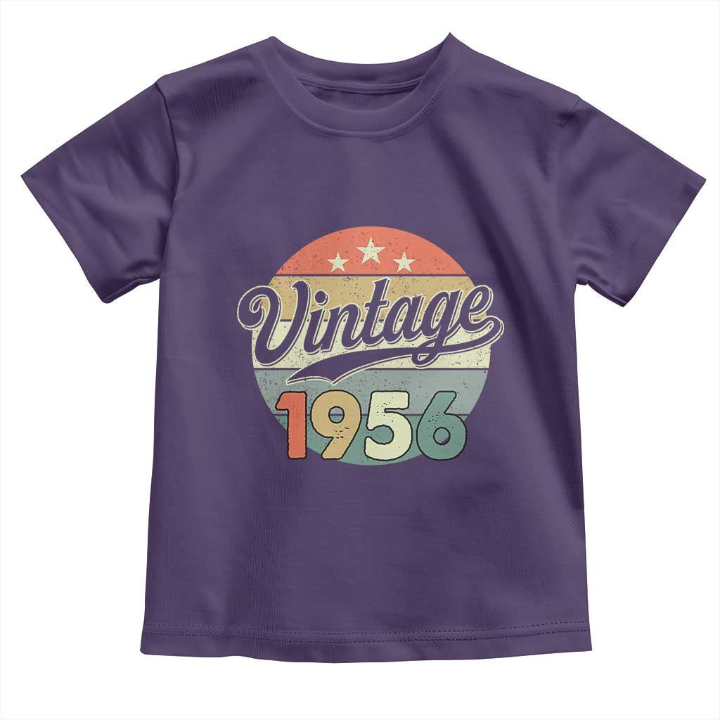 Vintage 1956 Toddler T Shirt 70 Year Old 70th Birthday Gifts