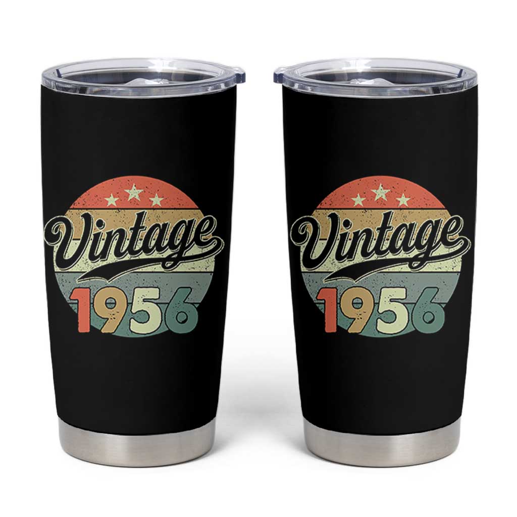 Vintage 1956 Tumbler Cup 70 Year Old 70th Birthday Gifts