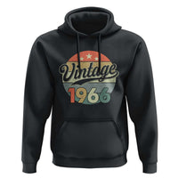 Vintage 1966 Hoodie 60 Year Old 60th Birthday Gifts