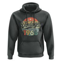 Vintage 1966 Hoodie 60 Year Old 60th Birthday Gifts