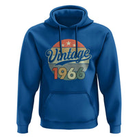 Vintage 1966 Hoodie 60 Year Old 60th Birthday Gifts