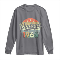 Vintage 1966 Long Sleeve Shirt 60 Year Old 60th Birthday Gifts