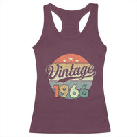 Vintage 1966 Racerback Tank Top 60 Year Old 60th Birthday Gifts
