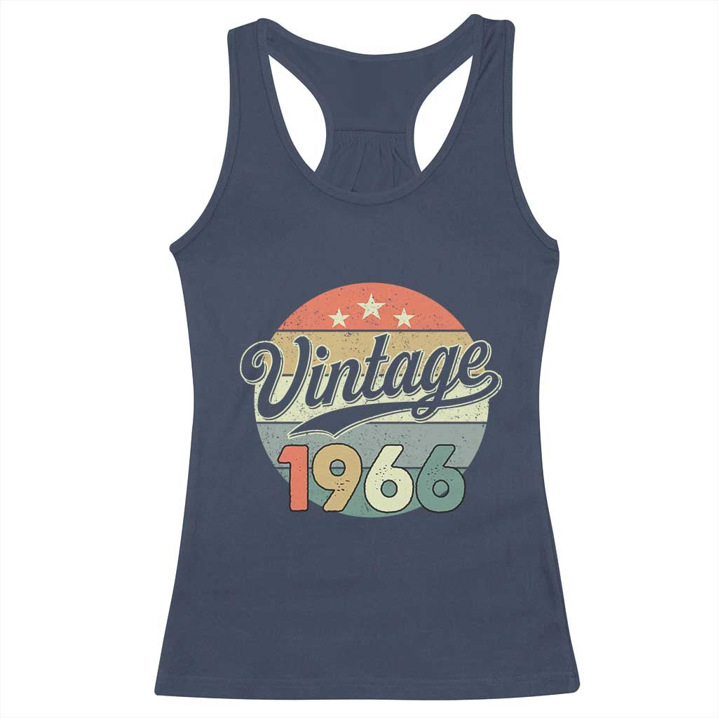Vintage 1966 Racerback Tank Top 60 Year Old 60th Birthday Gifts