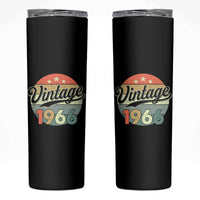 Vintage 1966 Skinny Tumbler 60 Year Old 60th Birthday Gifts