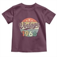 Vintage 1966 Toddler T Shirt 60 Year Old 60th Birthday Gifts