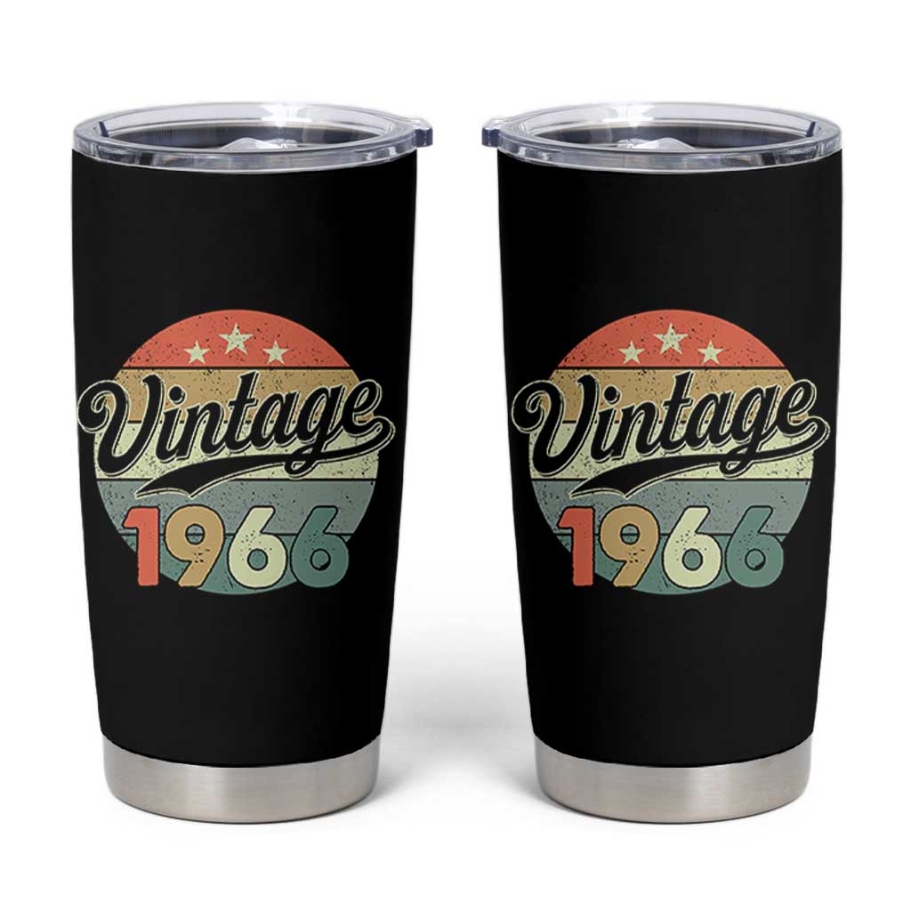 Vintage 1966 Tumbler Cup 60 Year Old 60th Birthday Gifts
