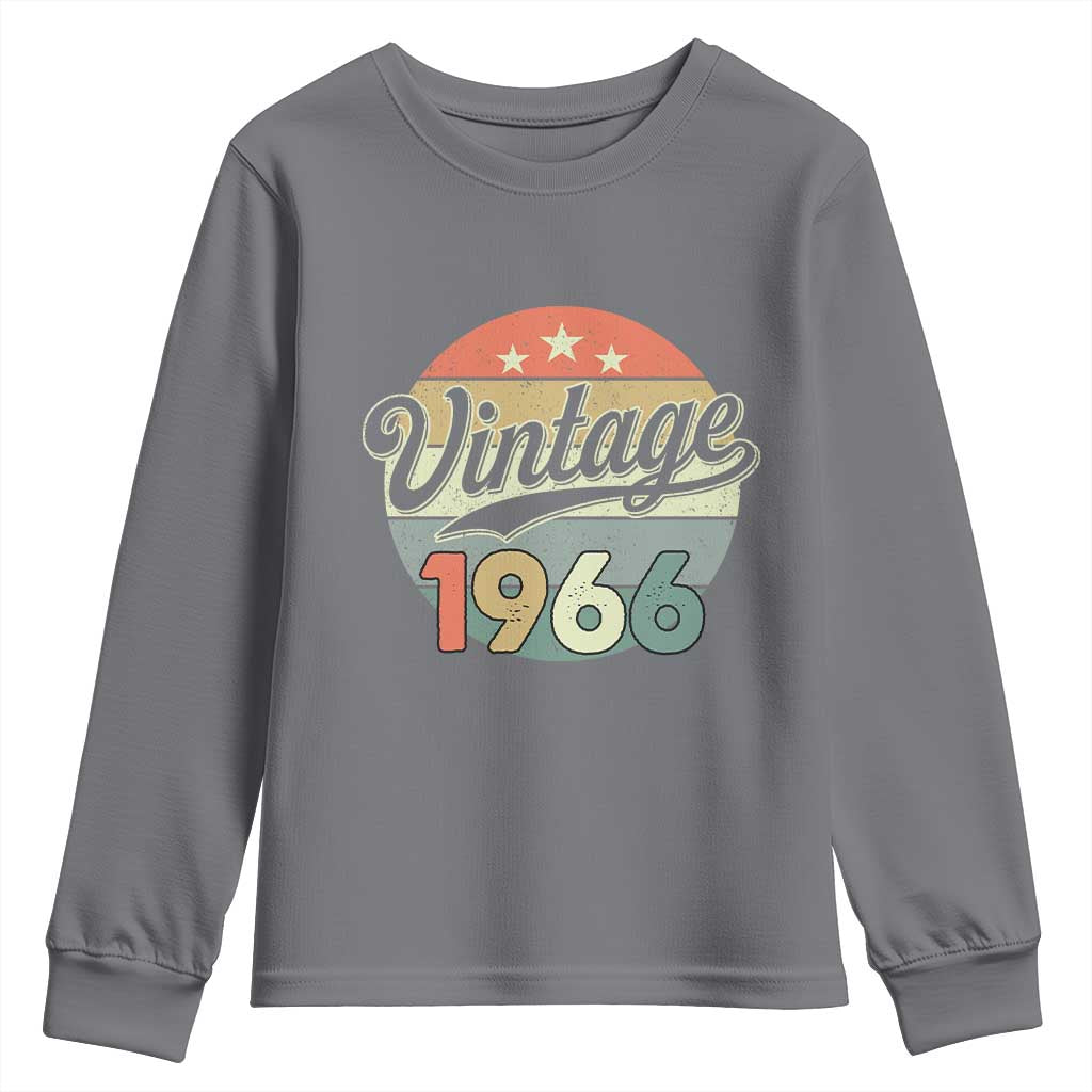 Vintage 1966 Youth Sweatshirt 60 Year Old 60th Birthday Gifts