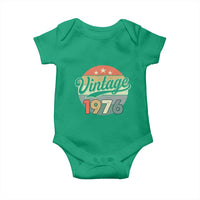 Vintage 1976 Baby Onesie 50 Year Old 50th Birthday Gifts