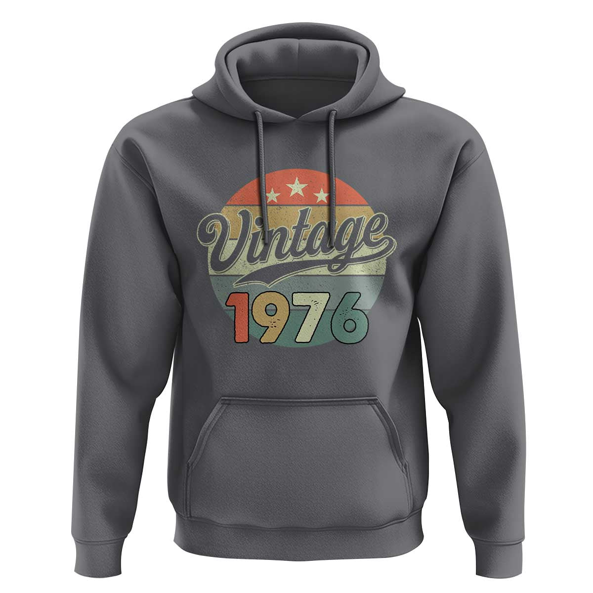 Vintage 1976 Hoodie 50 Year Old 50th Birthday Gifts