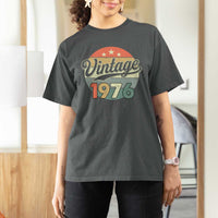 Vintage 1976 T Shirt For Women 50 Year Old 50th Birthday Gifts