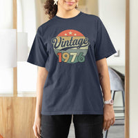 Vintage 1976 T Shirt For Women 50 Year Old 50th Birthday Gifts
