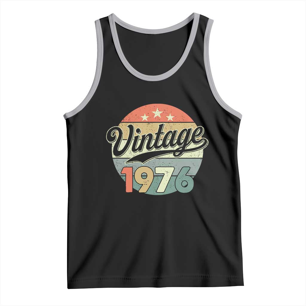 Vintage 1976 Tank Top 50 Year Old 50th Birthday Gifts