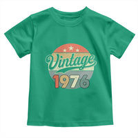 Vintage 1976 Toddler T Shirt 50 Year Old 50th Birthday Gifts
