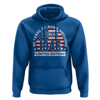 80th Birthday Hoodie Vintage 1946 80 Year Old Birthday American Flag