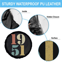 75th Birthday Spare Tire Cover Classic Retro 1951 70 Year Old Gifts