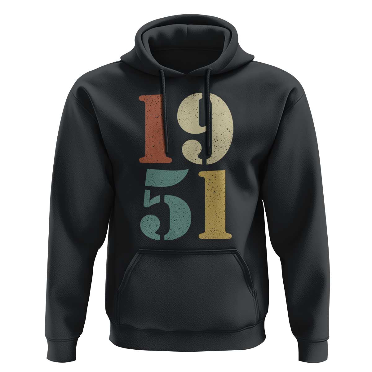 75th Birthday Hoodie Classic Retro 1951 70 Year Old Gifts