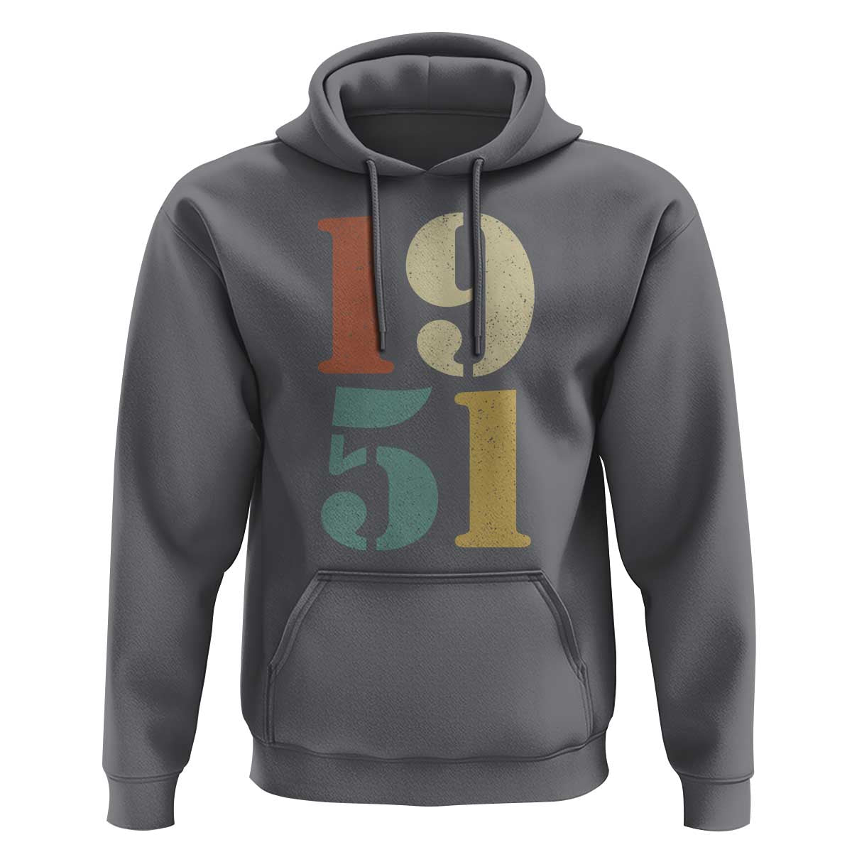 75th Birthday Hoodie Classic Retro 1951 70 Year Old Gifts