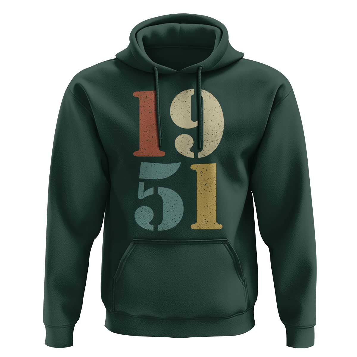75th Birthday Hoodie Classic Retro 1951 70 Year Old Gifts