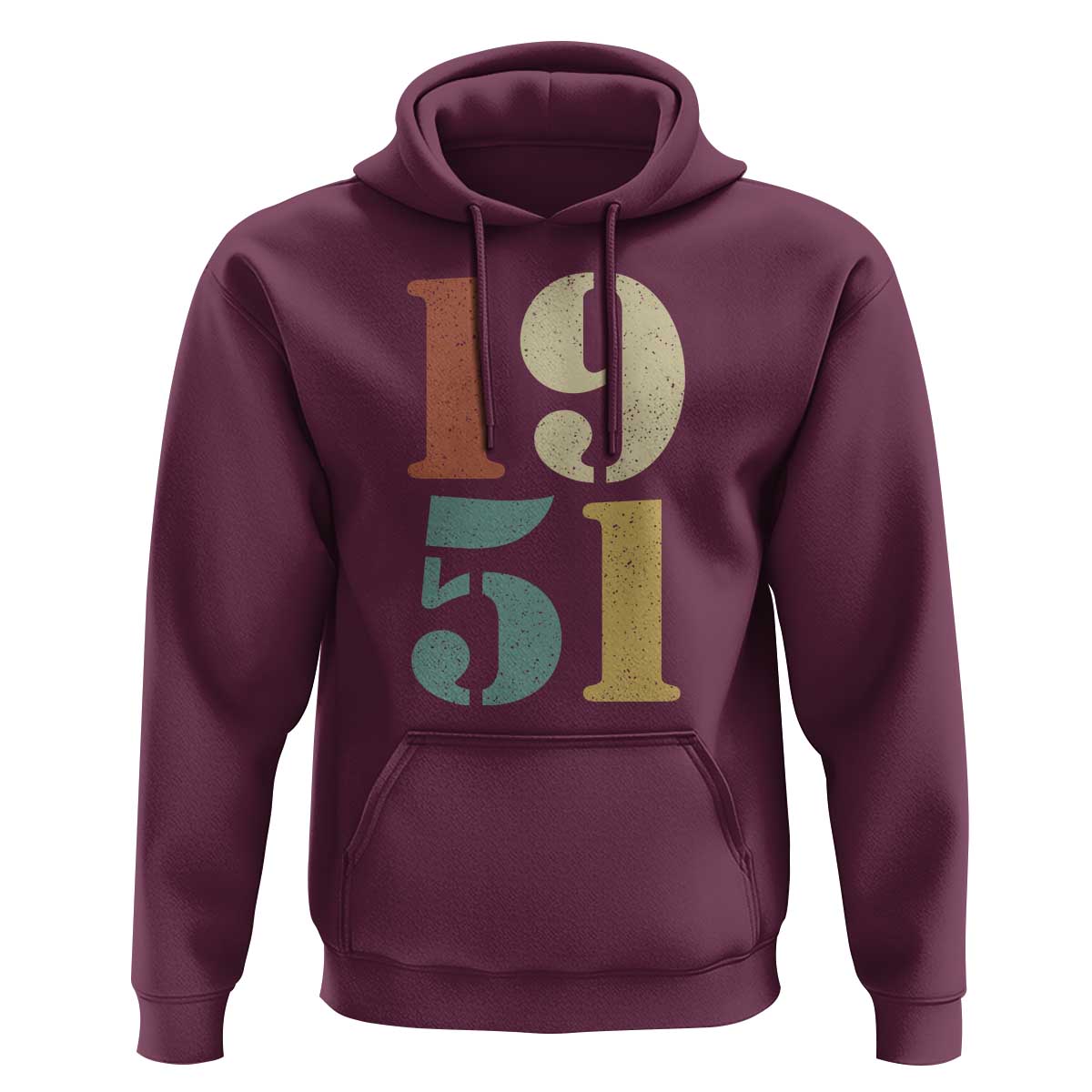 75th Birthday Hoodie Classic Retro 1951 70 Year Old Gifts