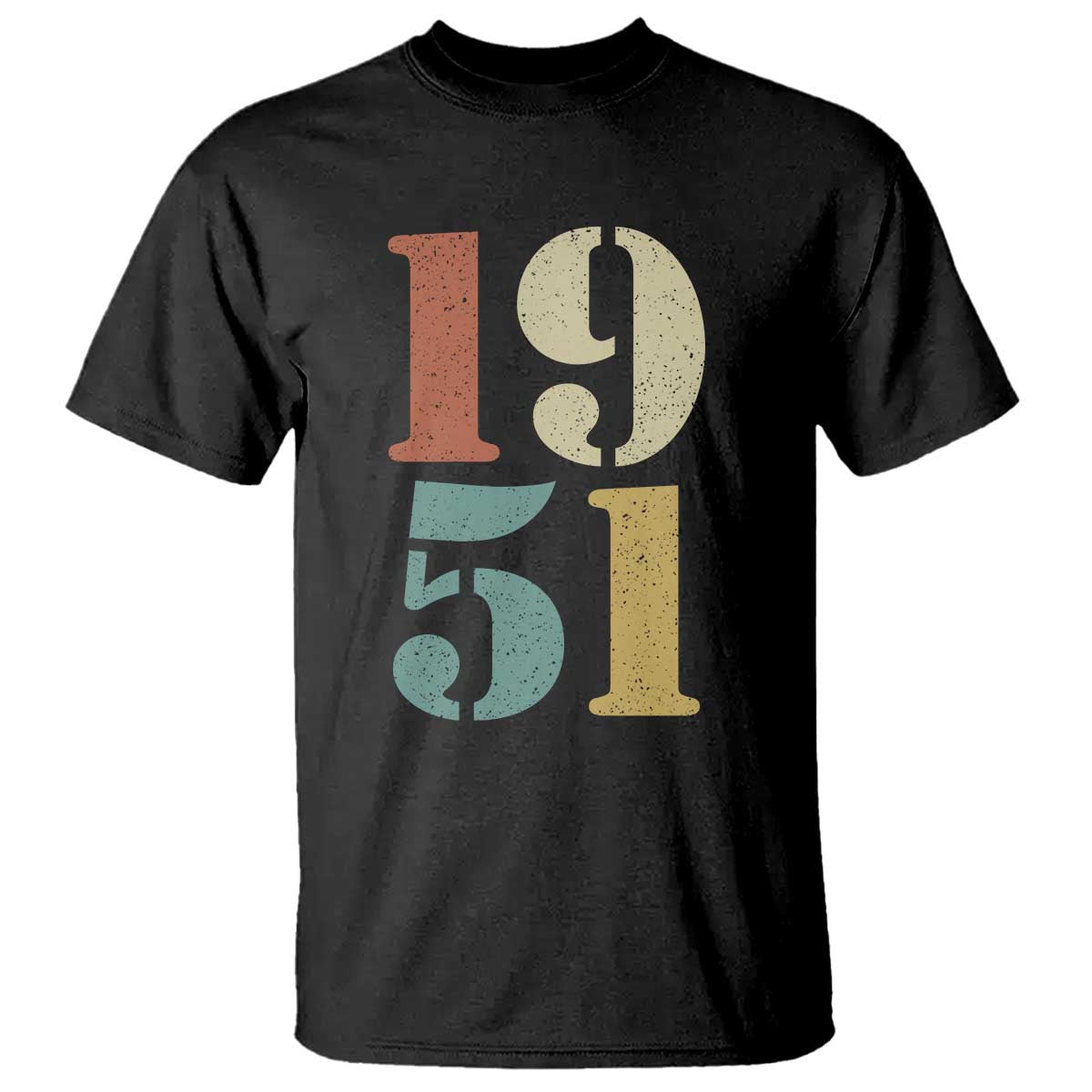 75th Birthday T Shirt Classic Retro 1951 70 Year Old Gifts