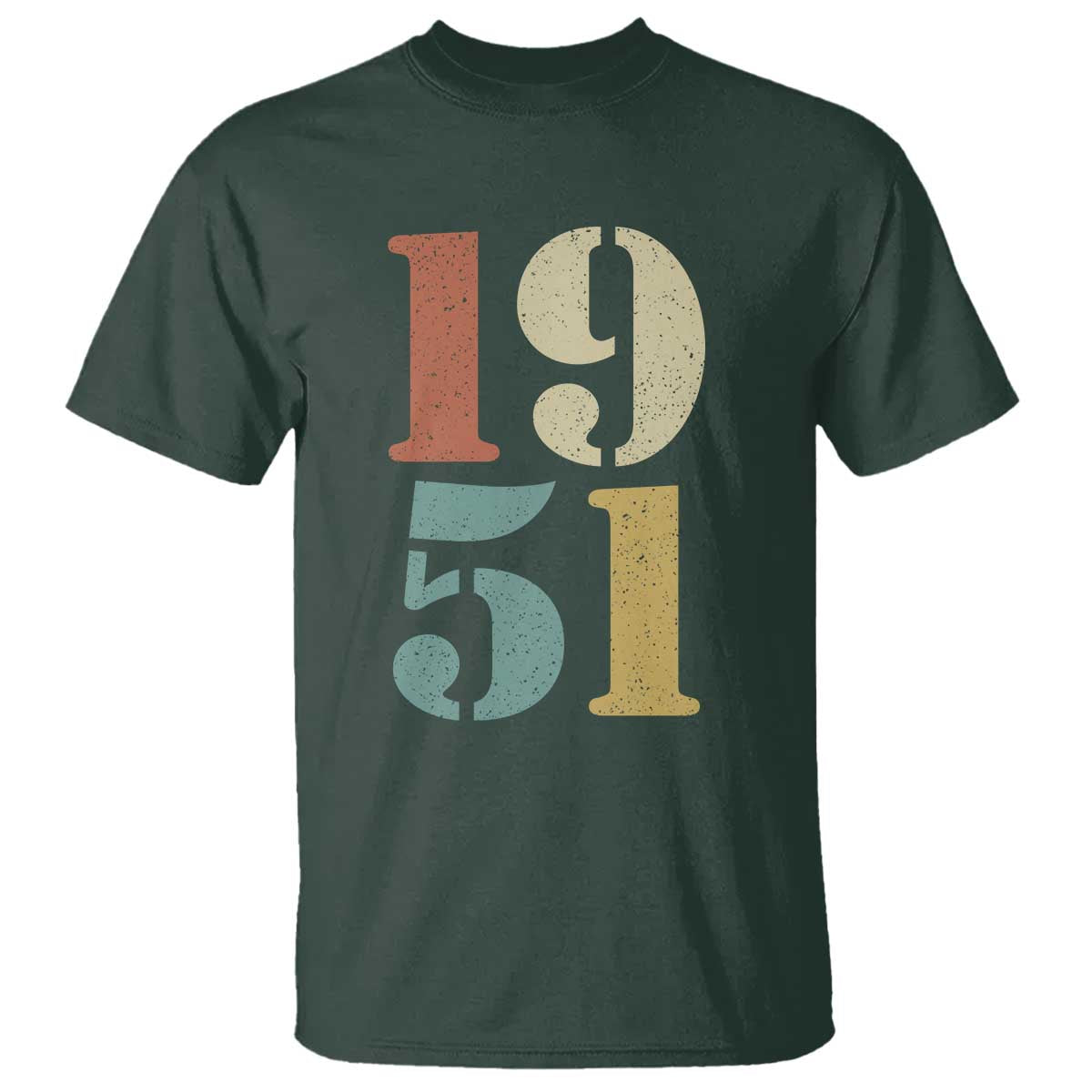 75th Birthday T Shirt Classic Retro 1951 70 Year Old Gifts