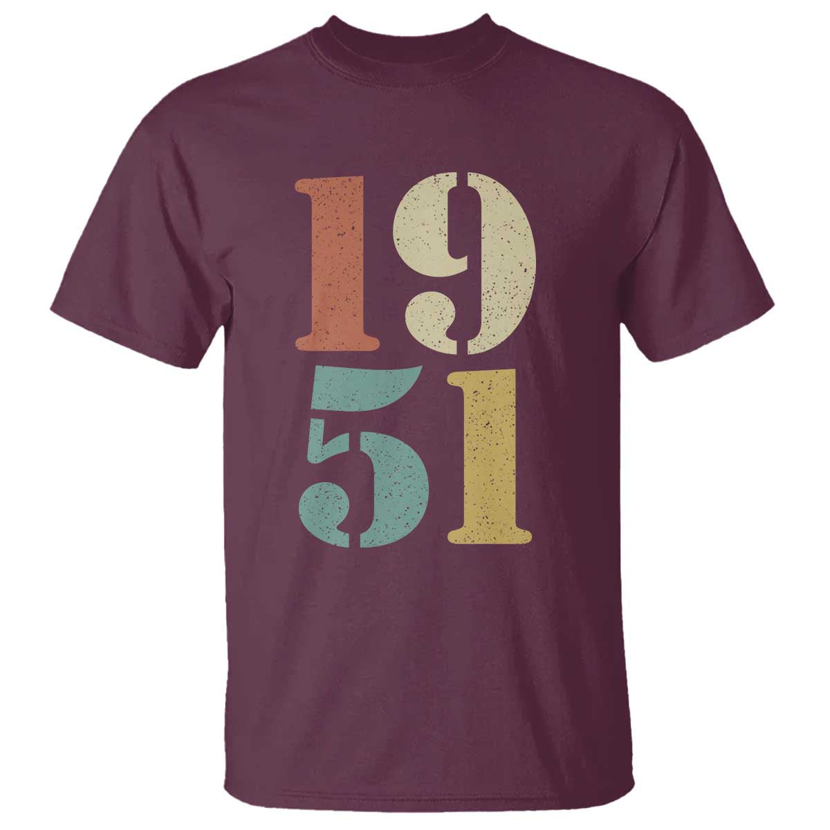 75th Birthday T Shirt Classic Retro 1951 70 Year Old Gifts