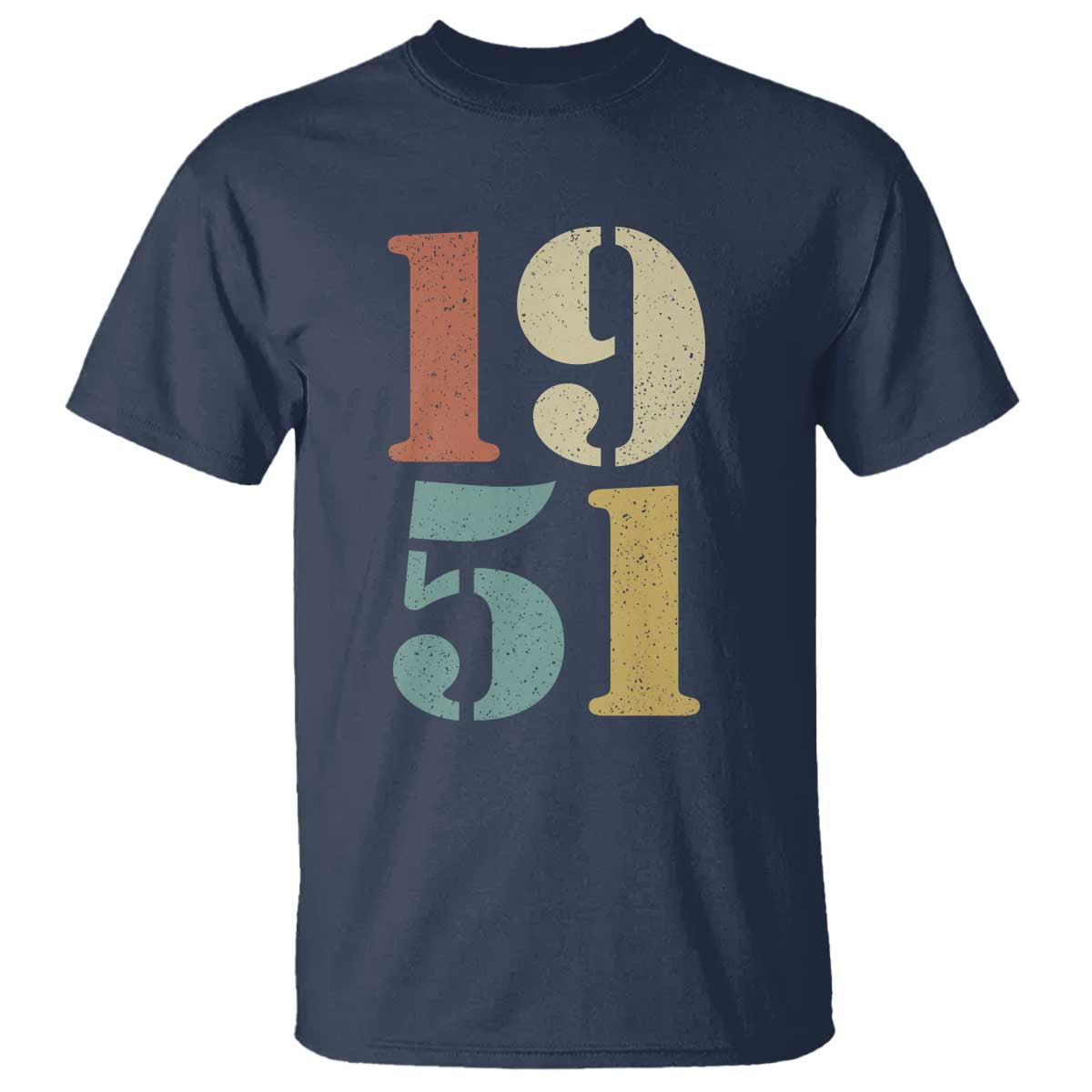 75th Birthday T Shirt Classic Retro 1951 70 Year Old Gifts