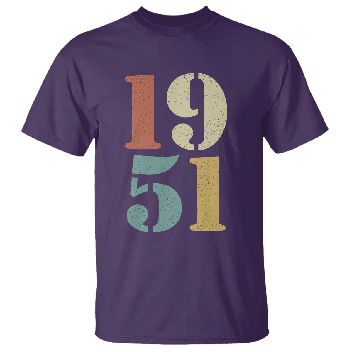75th Birthday T Shirt Classic Retro 1951 70 Year Old Gifts
