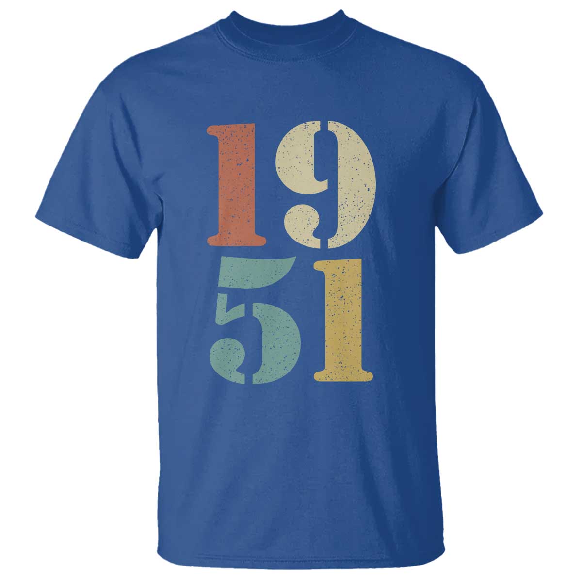 75th Birthday T Shirt Classic Retro 1951 70 Year Old Gifts
