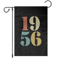 70th Birthday Garden Flag Classic Retro 1956 70 Year Old Gifts