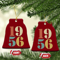 70th Birthday Ceramic Ornament Classic Retro 1956 70 Year Old Gifts