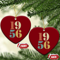 70th Birthday Ceramic Ornament Classic Retro 1956 70 Year Old Gifts
