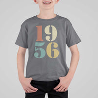 70th Birthday T Shirt For Kid Classic Retro 1956 70 Year Old Gifts
