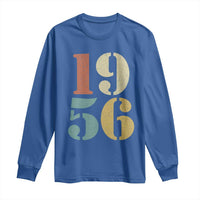 70th Birthday Long Sleeve Shirt Classic Retro 1956 70 Year Old Gifts