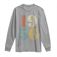70th Birthday Long Sleeve Shirt Classic Retro 1956 70 Year Old Gifts