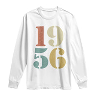 70th Birthday Long Sleeve Shirt Classic Retro 1956 70 Year Old Gifts