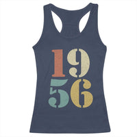 70th Birthday Racerback Tank Top Classic Retro 1956 70 Year Old Gifts