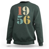 70th Birthday Sweatshirt Classic Retro 1956 70 Year Old Gifts