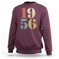 70th Birthday Sweatshirt Classic Retro 1956 70 Year Old Gifts