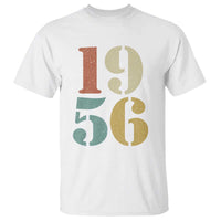 70th Birthday T Shirt Classic Retro 1956 70 Year Old Gifts