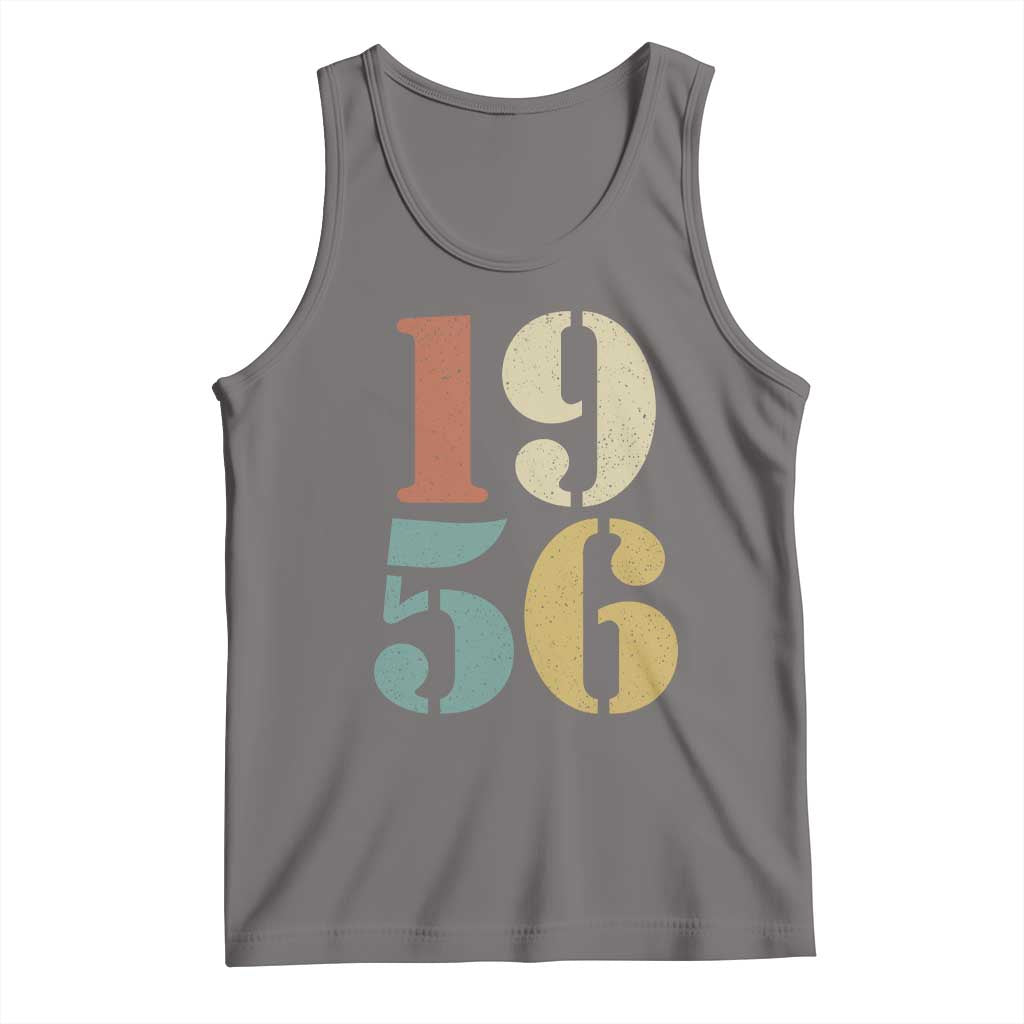 70th Birthday Tank Top Classic Retro 1956 70 Year Old Gifts