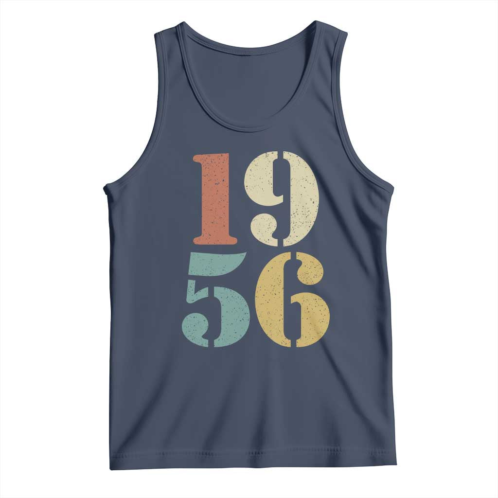 70th Birthday Tank Top Classic Retro 1956 70 Year Old Gifts