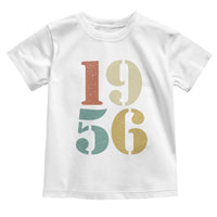 70th Birthday Toddler T Shirt Classic Retro 1956 70 Year Old Gifts
