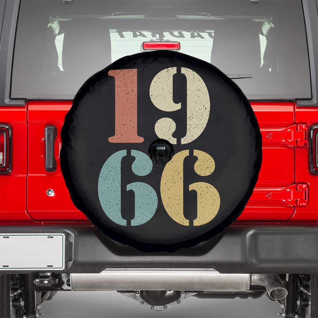 60th Birthday Spare Tire Cover Classic Retro 1966 60 Year Old Gifts