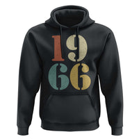60th Birthday Hoodie Classic Retro 1966 60 Year Old Gifts