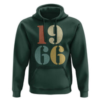 60th Birthday Hoodie Classic Retro 1966 60 Year Old Gifts