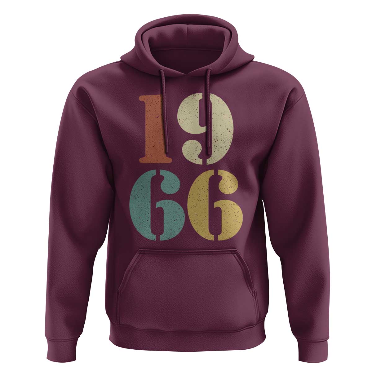60th Birthday Hoodie Classic Retro 1966 60 Year Old Gifts